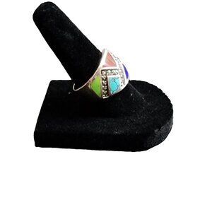925 Multicolored Ring